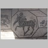 3103 ostia - regio v - insula ii - domus della fortuna annonaria (v,ii,8) - raum e - mosaik - kentaur.jpg